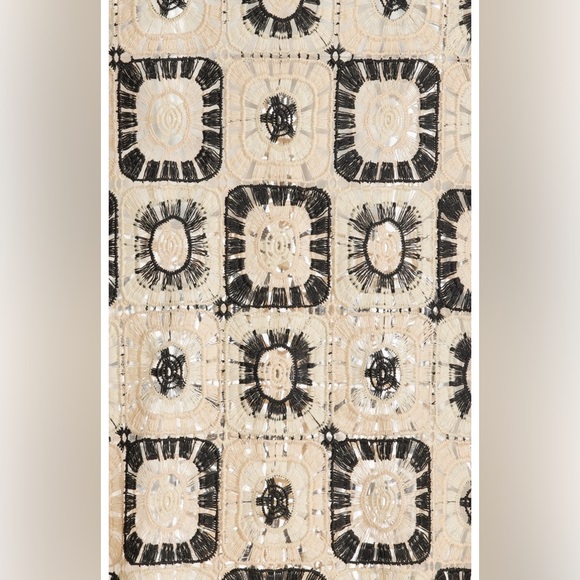 Johanna Ortiz Mara Magic Cut Out Crochet Geometric Maxi Dress - Picture 8 of 8